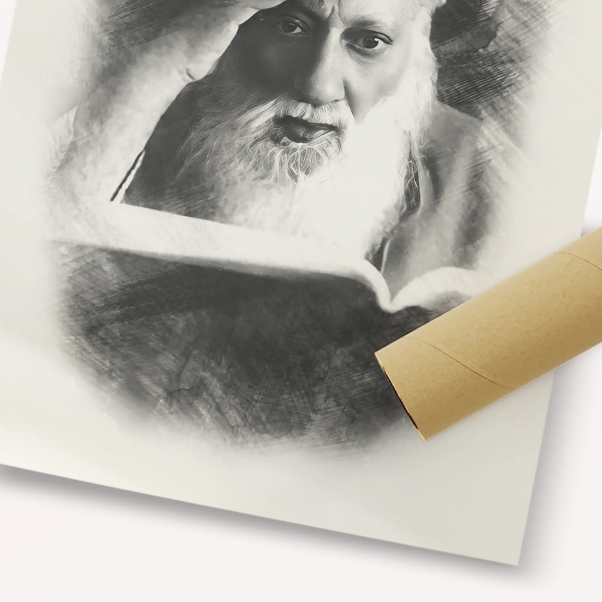 Rabbi Yehuda Fatiyah – Fine Art Print | Jewish Wall Art, Gedolim Pictures