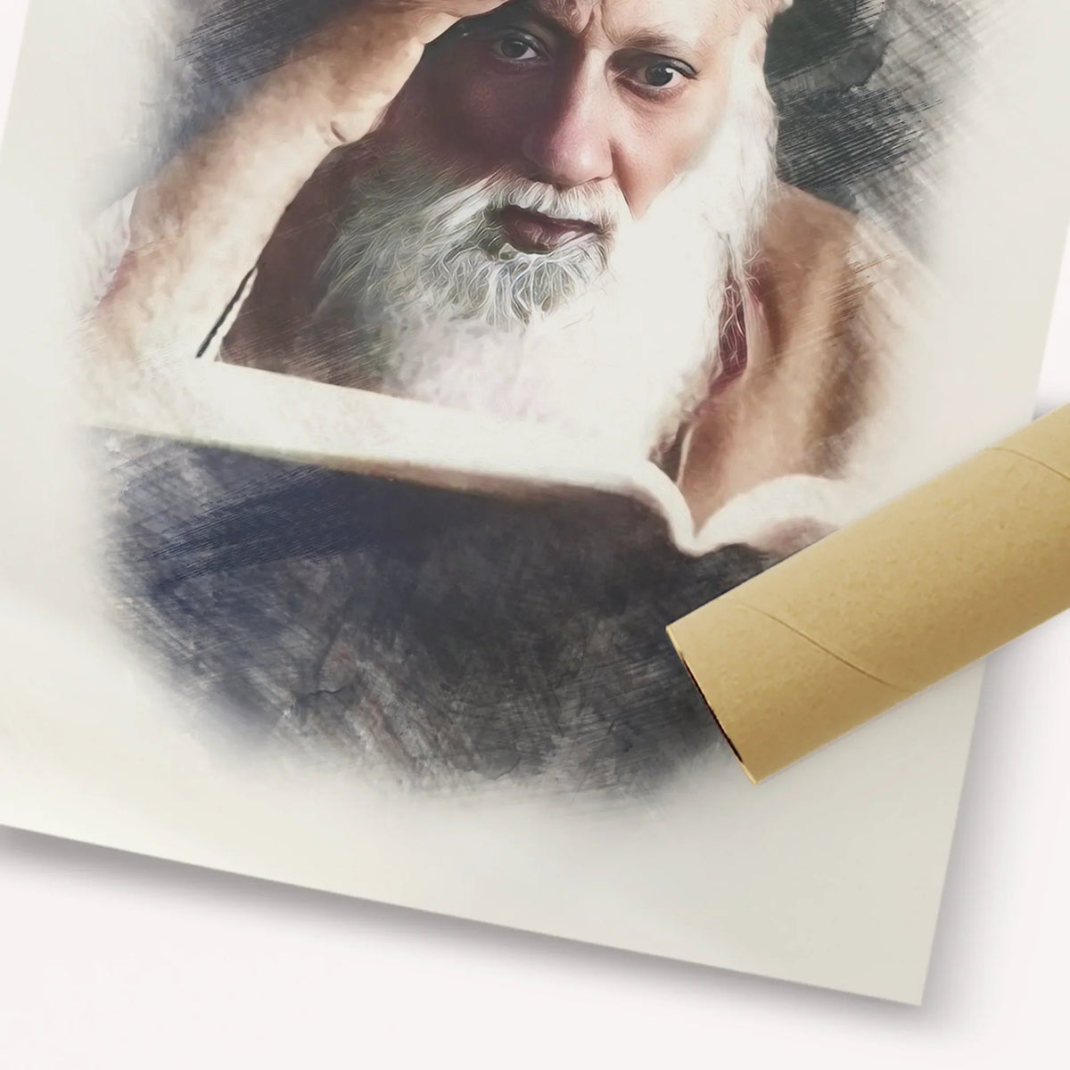 Rabbi Yehuda Fatiyah – Fine Art Print | Jewish Wall Art, Gedolim Pictures