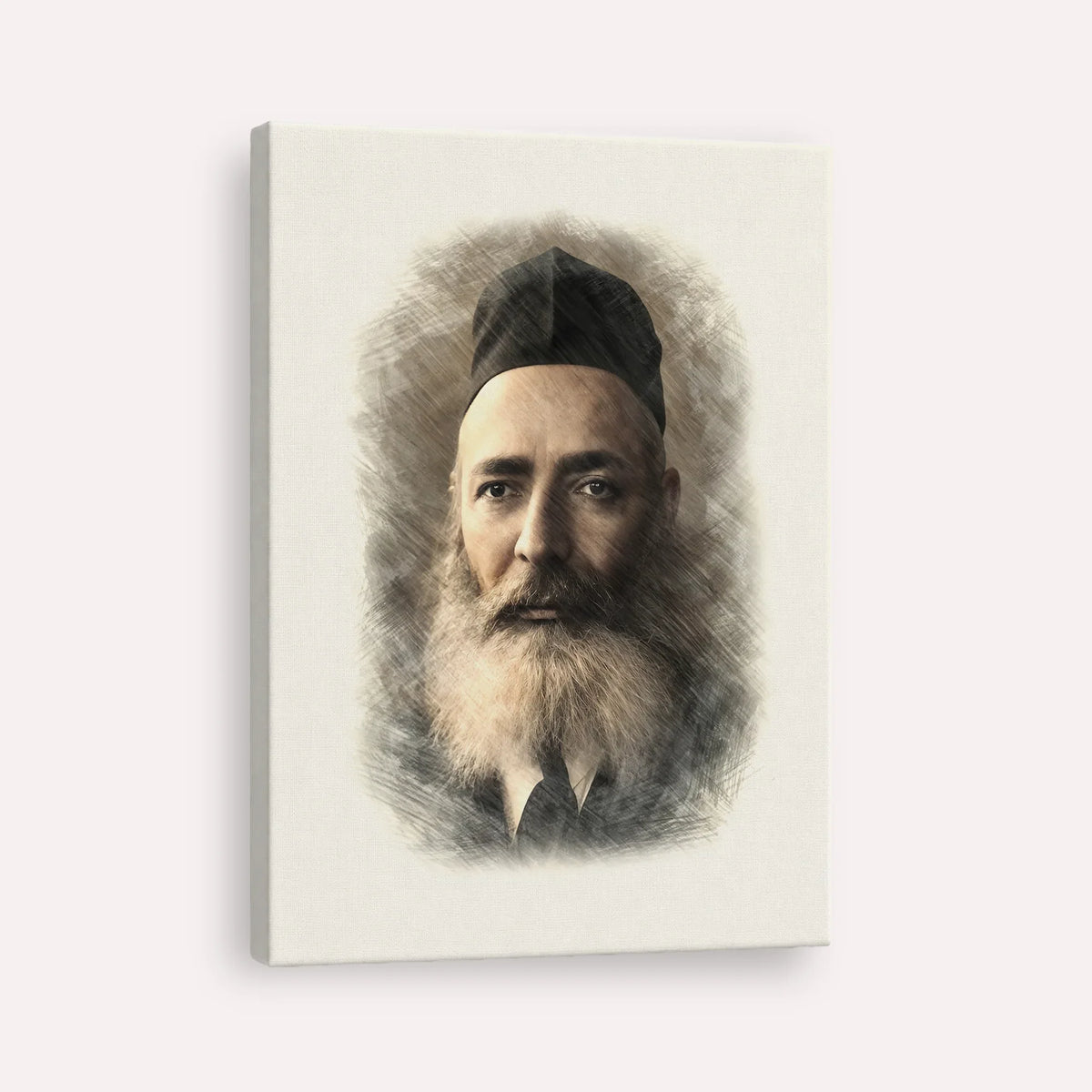 Rabbi Yeruchom Levovitz – Canvas Vertical | Jewish Wall Art, Gedolim Pictures