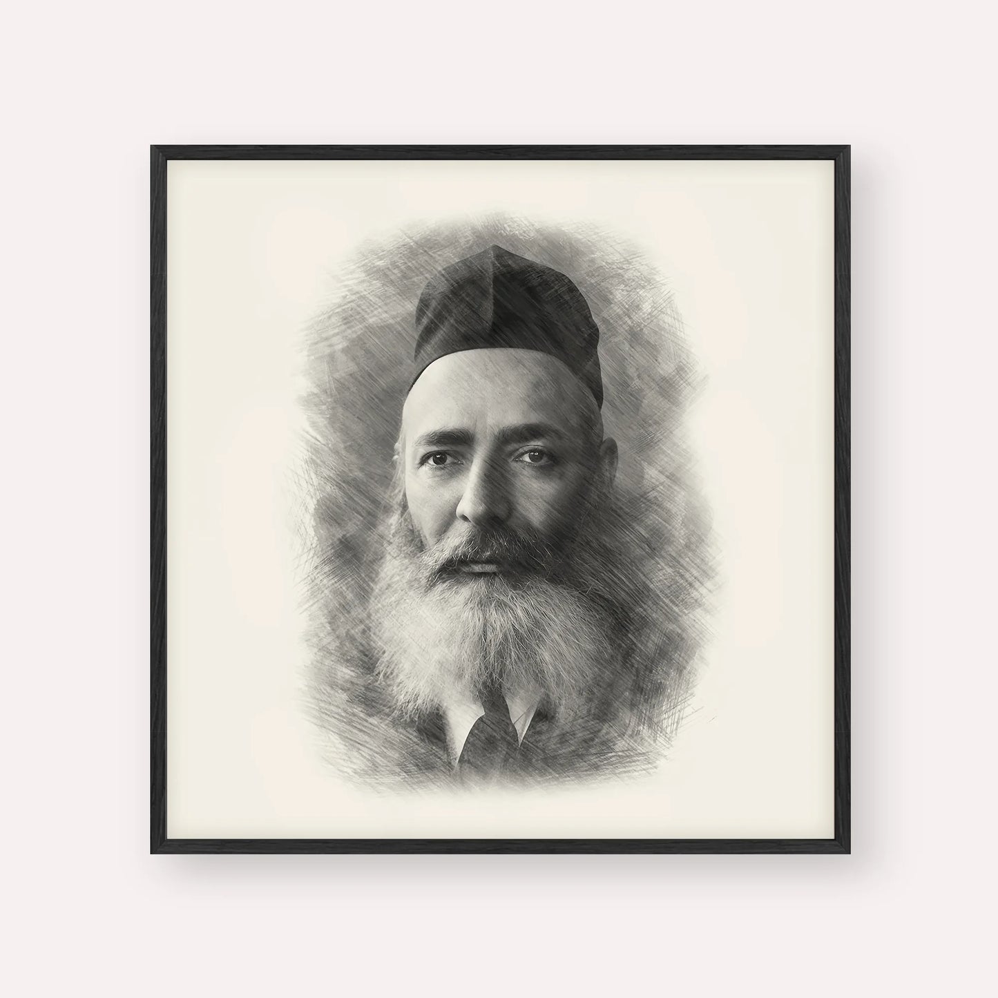 Rabbi Yeruchom Levovitz – Black & White