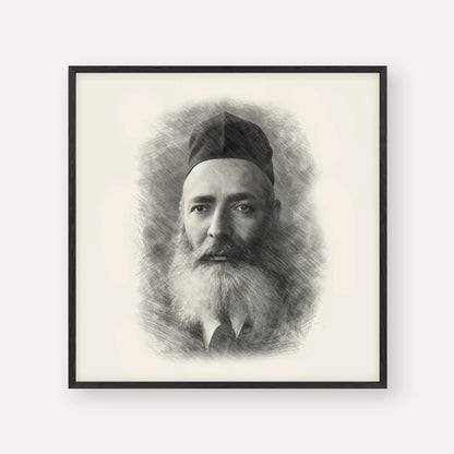 Rabbi Yeruchom Levovitz – Black & White