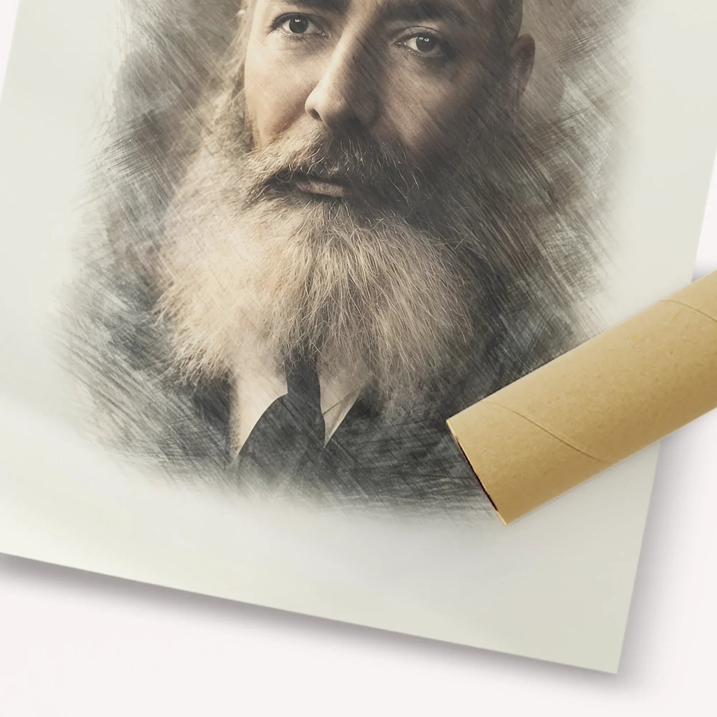 Rabbi Yeruchom Levovitz – Fine Art Print | Jewish Wall Art, Gedolim Pictures