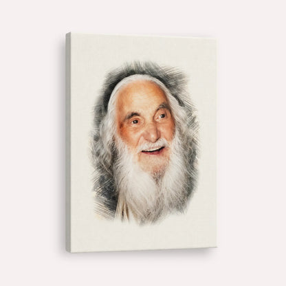 Rabbi Yisroel Dov Ber Odesser – Canvas Vertical | Jewish Wall Art, Gedolim Pictures