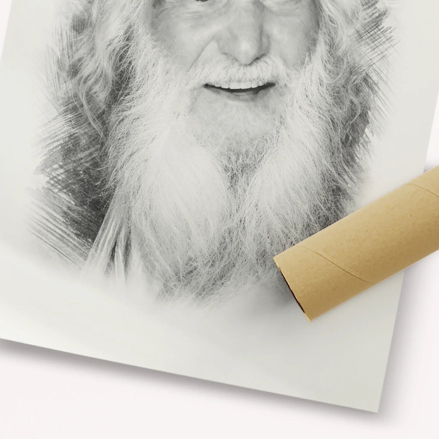 Rabbi Yisroel Dov Ber Odesser – Black & White – Fine Art Print | Jewish Wall Art, Gedolim Pictures