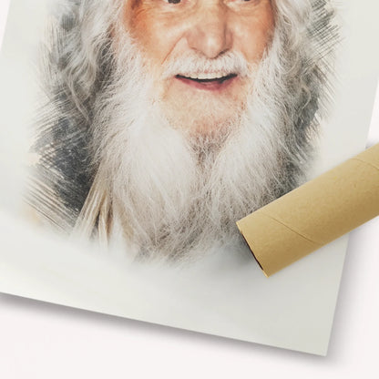 Rabbi Yisroel Dov Ber Odesser – Fine Art Print | Jewish Wall Art, Gedolim Pictures