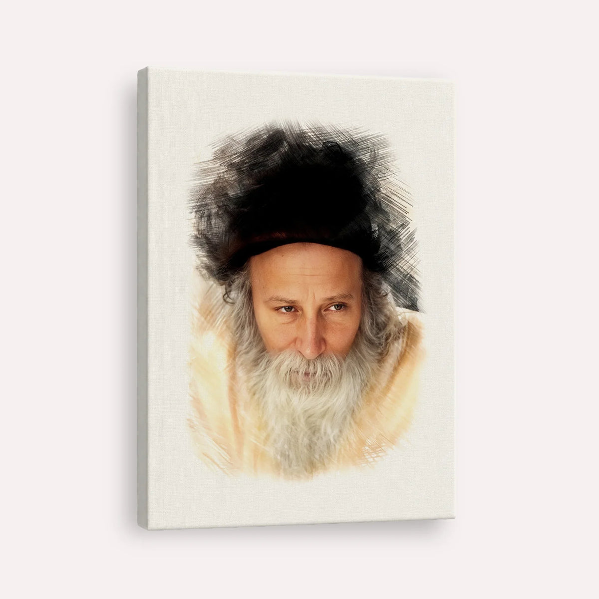 Rabbi Yitzchak Meir Morgenstern – Canvas Vertical | Jewish Wall Art, Gedolim Pictures