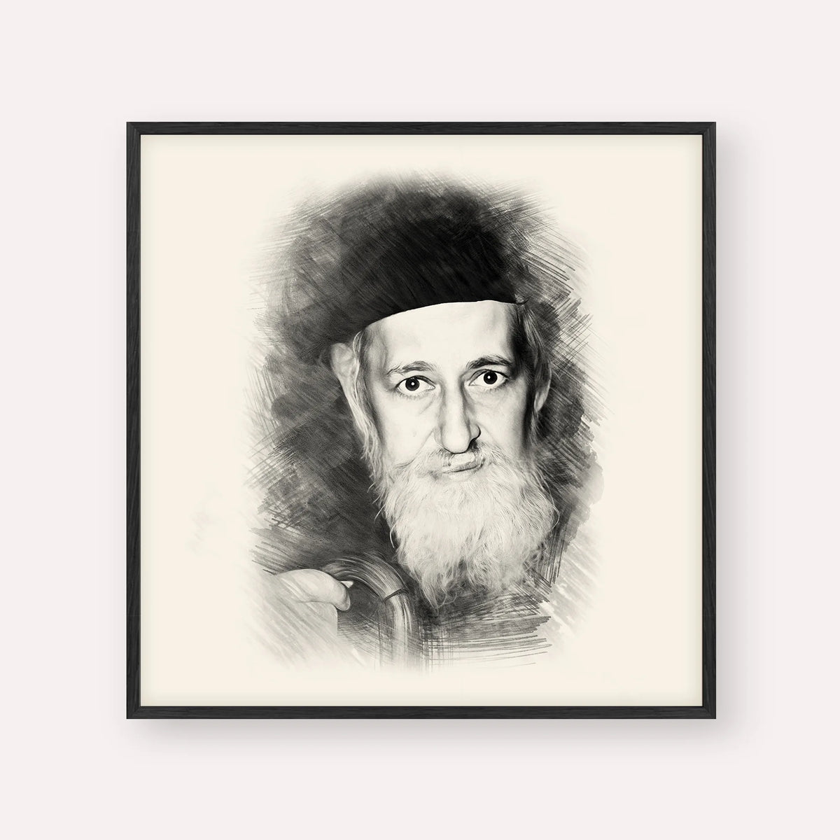 Rabbi Yitzchok Zev Soloveitchik (The Brisker Rav) – Black & White