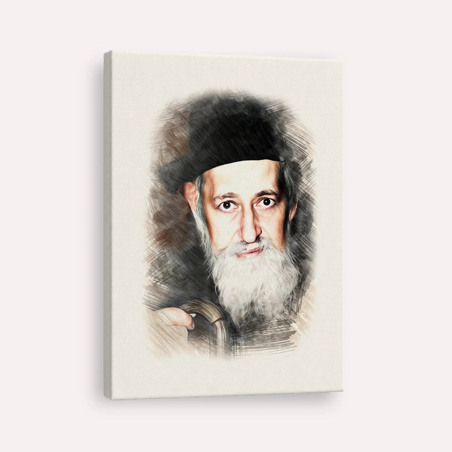 Rabbi Yitzchok Zev Soloveitchik (The Brisker Rav) – Canvas Vertical | Jewish Wall Art, Gedolim Pictures
