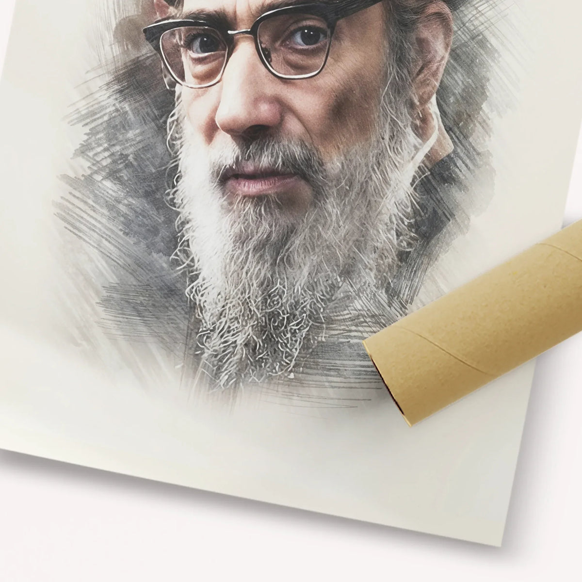Rabbi Yitzhak Abuchatzira (Baba Haki) – Fine Art Print | Jewish Wall Art, Gedolim Pictures
