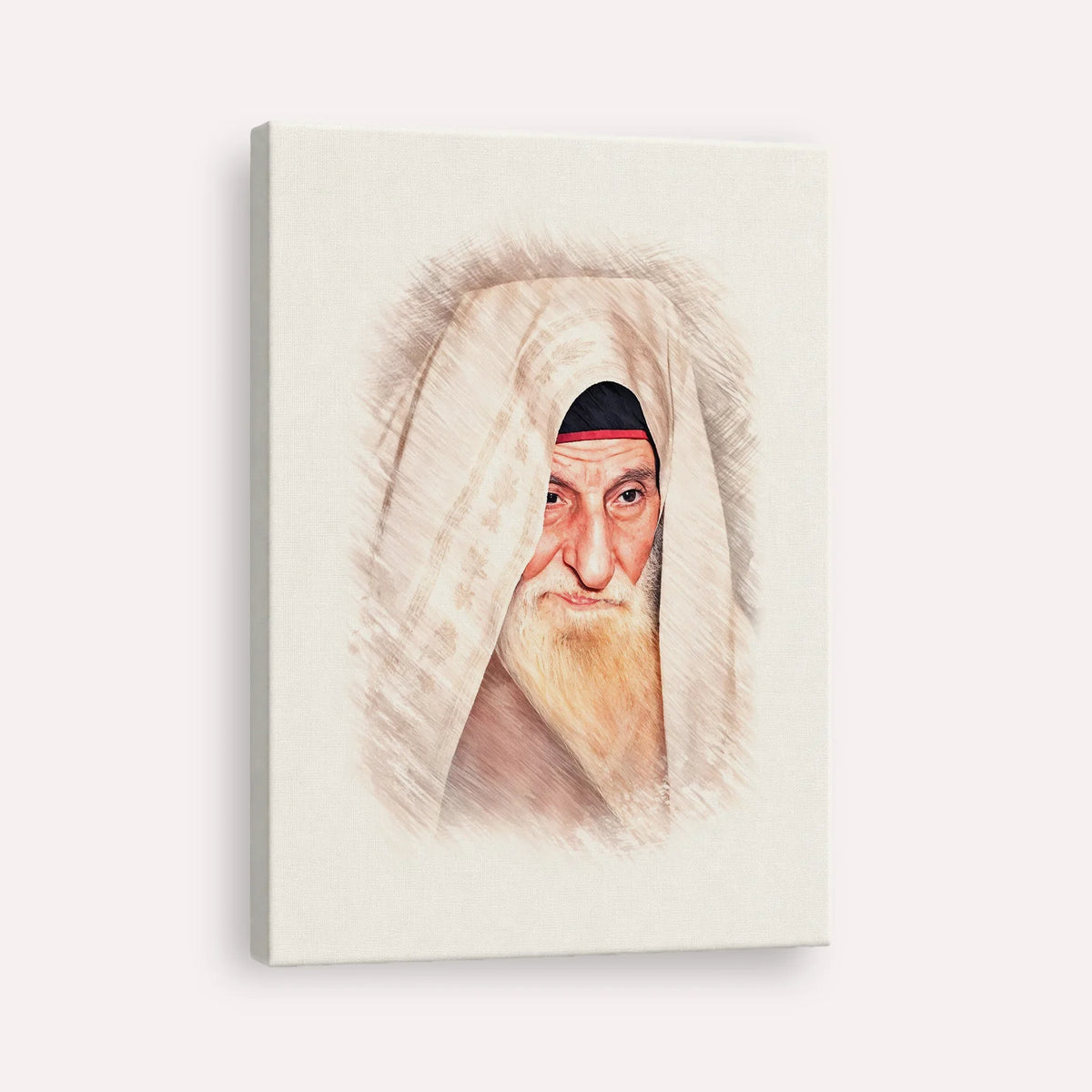 Rabbi Yitzhak Kaduri – Canvas Vertical | Jewish Wall Art, Gedolim Pictures