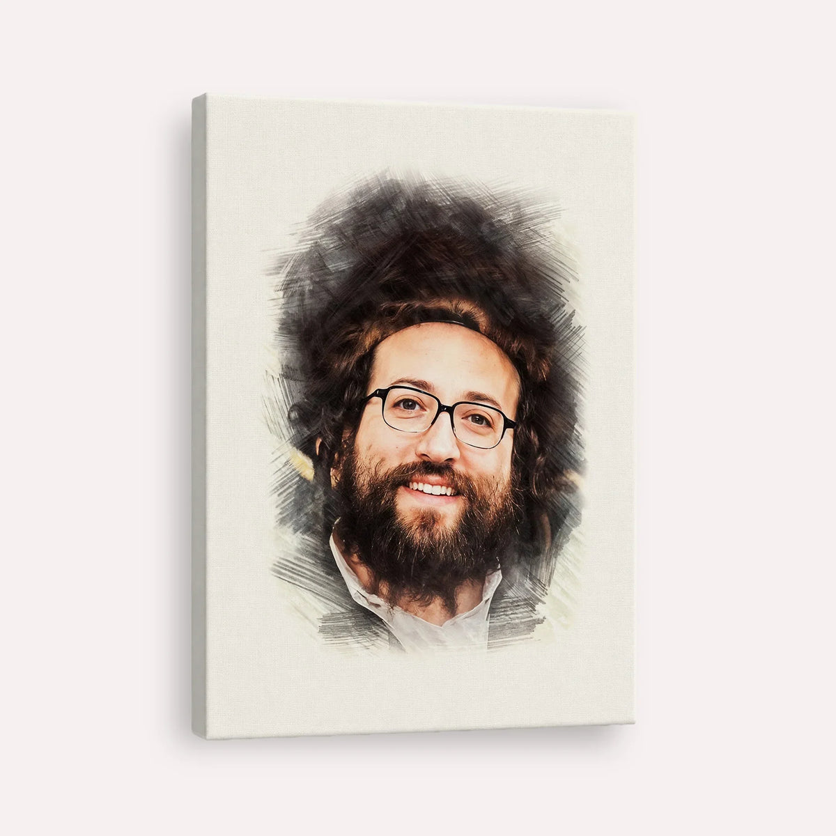 Rabbi Yoel Roth – Canvas Vertical | Jewish Wall Art, Gedolim Pictures