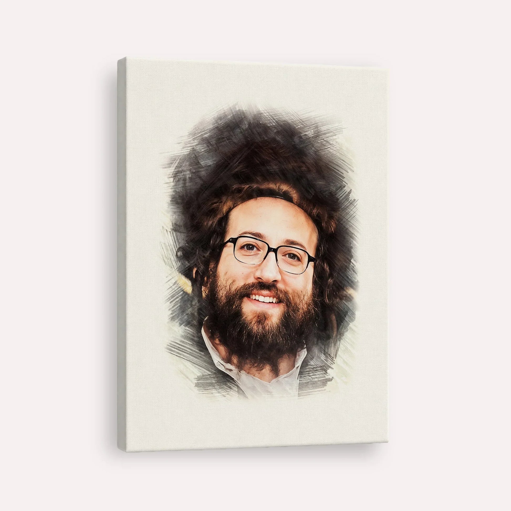 Rabbi Yoel Roth – Canvas Vertical | Jewish Wall Art, Gedolim Pictures