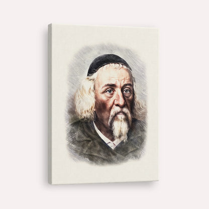 Rabbi Yosef Dov Soloveitchik - Beis Halevi – Canvas Vertical | Jewish Wall Art, Gedolim Pictures
