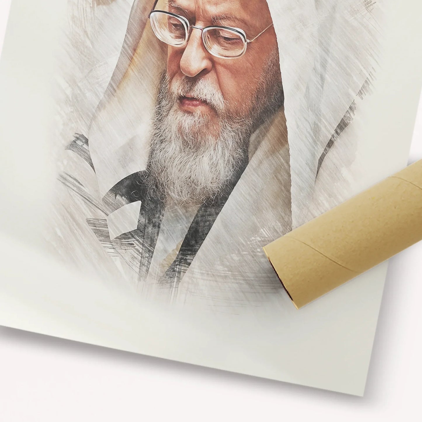 Rabbi Yosef Shalom Elyashiv – Fine Art Print | Jewish Wall Art, Gedolim Pictures