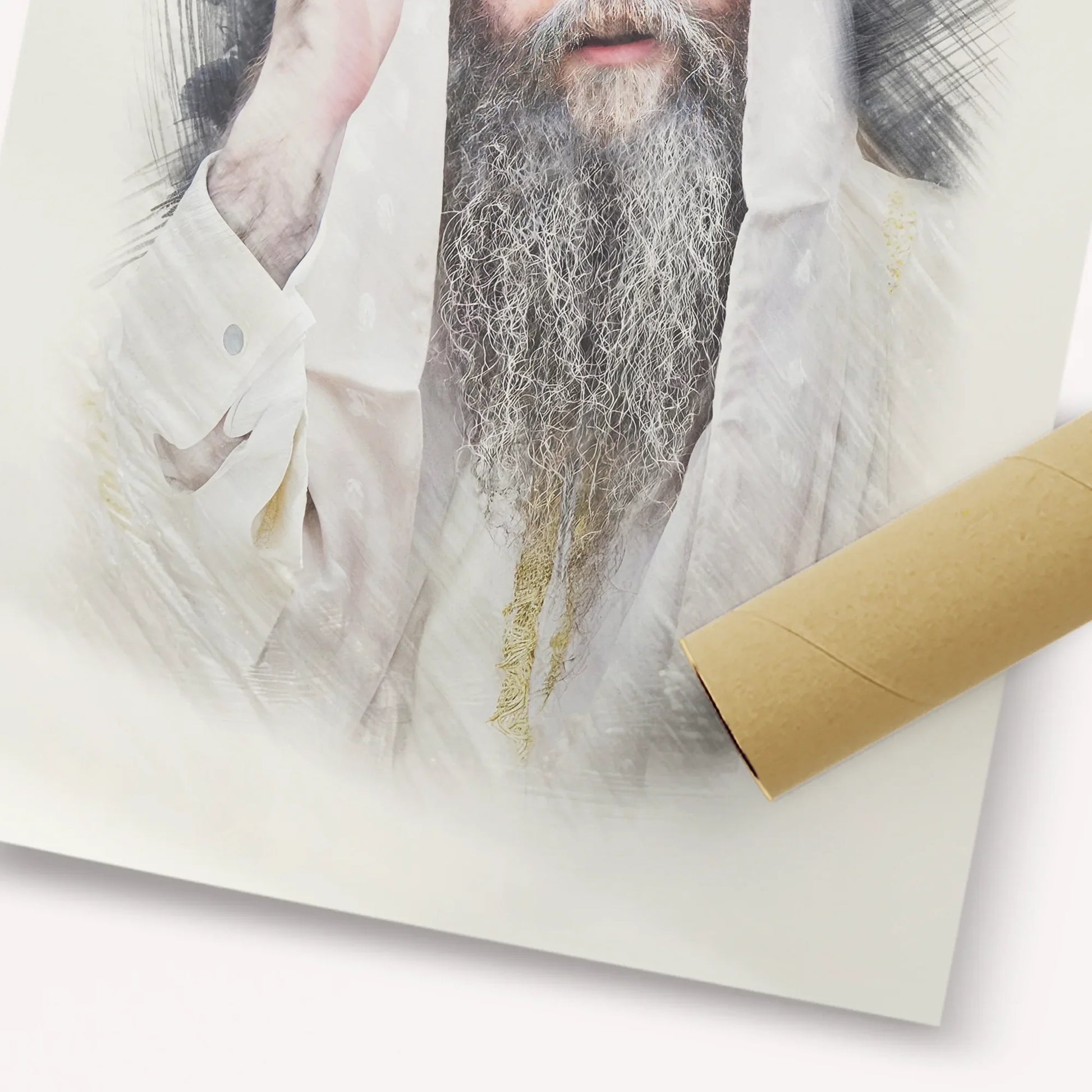 Rabbi Yoshiyahu Yosef Pinto – Fine Art Print | Jewish Wall Art, Gedolim Pictures
