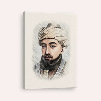 Rambam – Canvas Vertical | Jewish Wall Art, Gedolim Pictures
