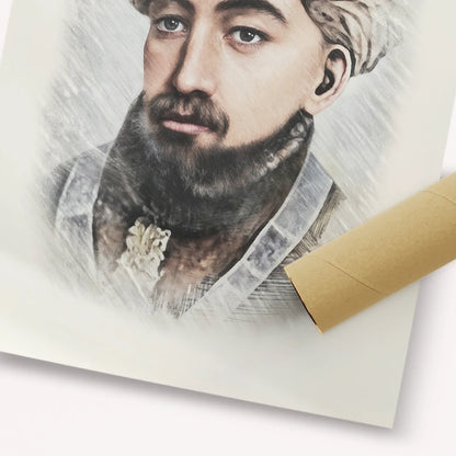Rambam – Fine Art Print | Jewish Wall Art, Gedolim Pictures