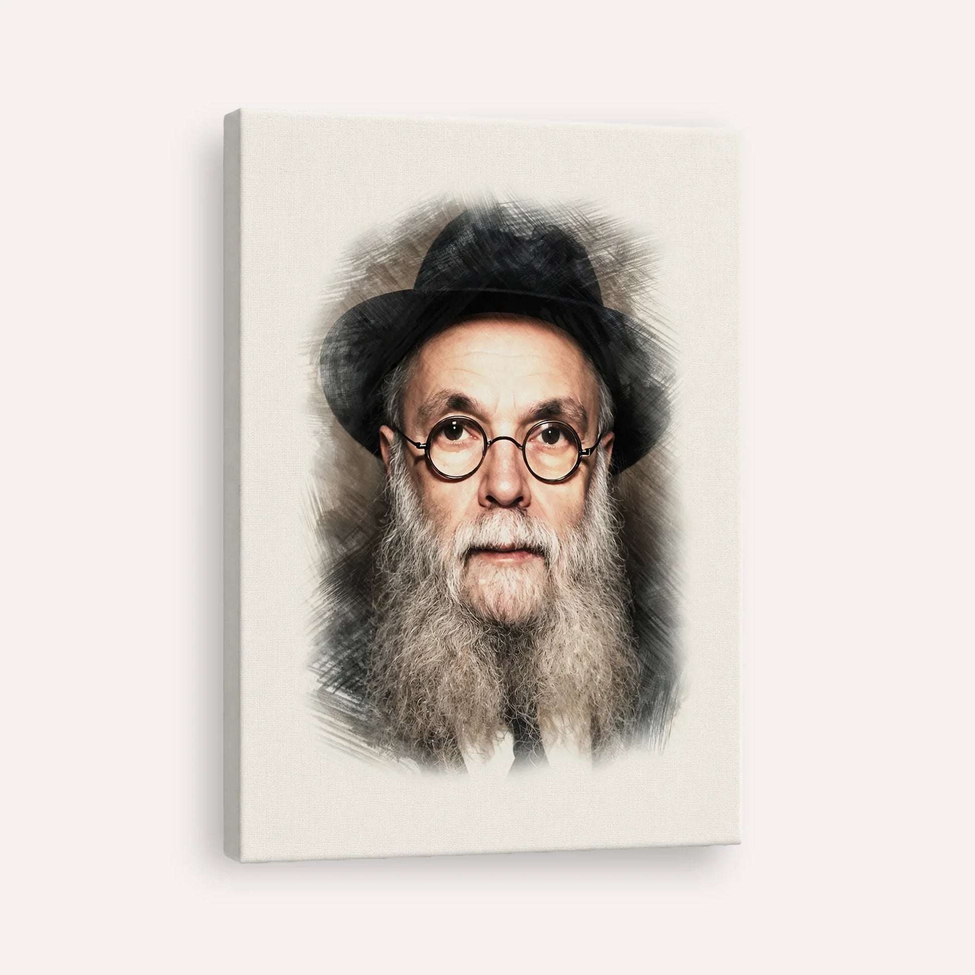 Rav Avraham Pam – Canvas Vertical | Jewish Wall Art, Gedolim Pictures