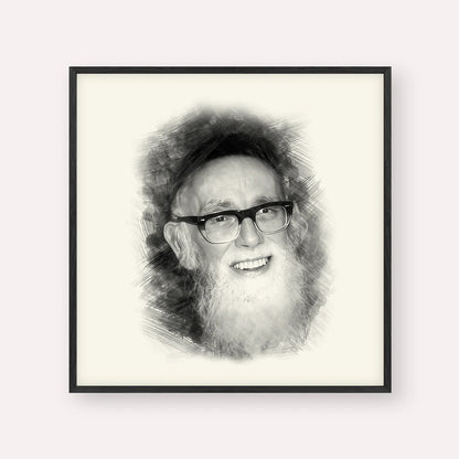 Rav Shlomo Zalman Auberach – Black & White