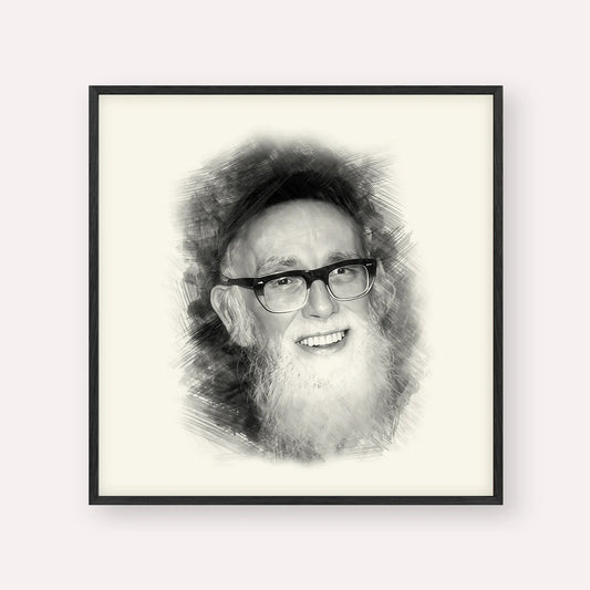 Rav Shlomo Zalman Auberach – Black & White