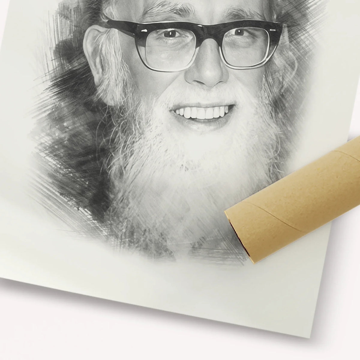 Rav Shlomo Zalman Auberach – Black & White – Fine Art Print | Jewish Wall Art, Gedolim Pictures