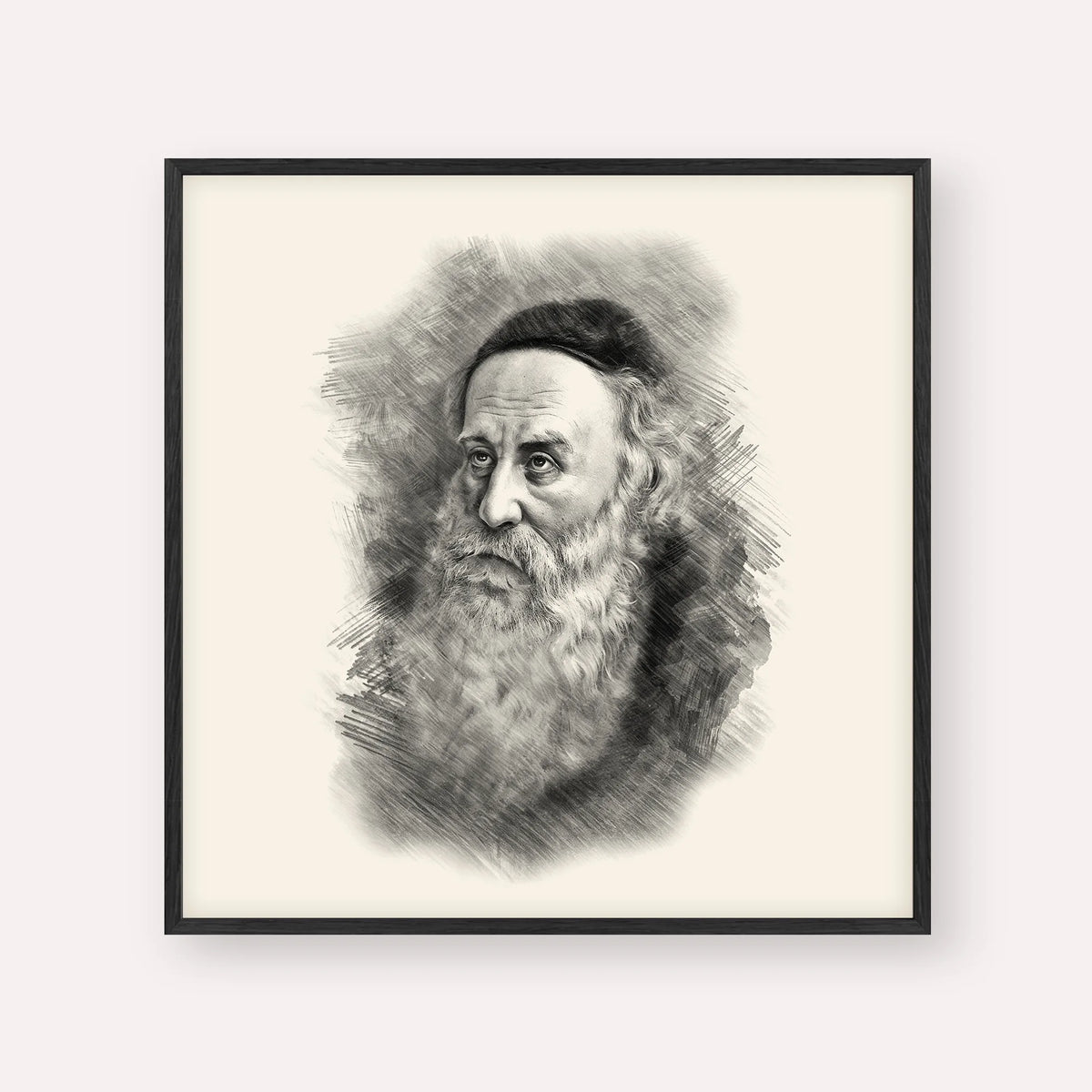 Rav Shneur Zalman (Baal HaTanya) – Black & White