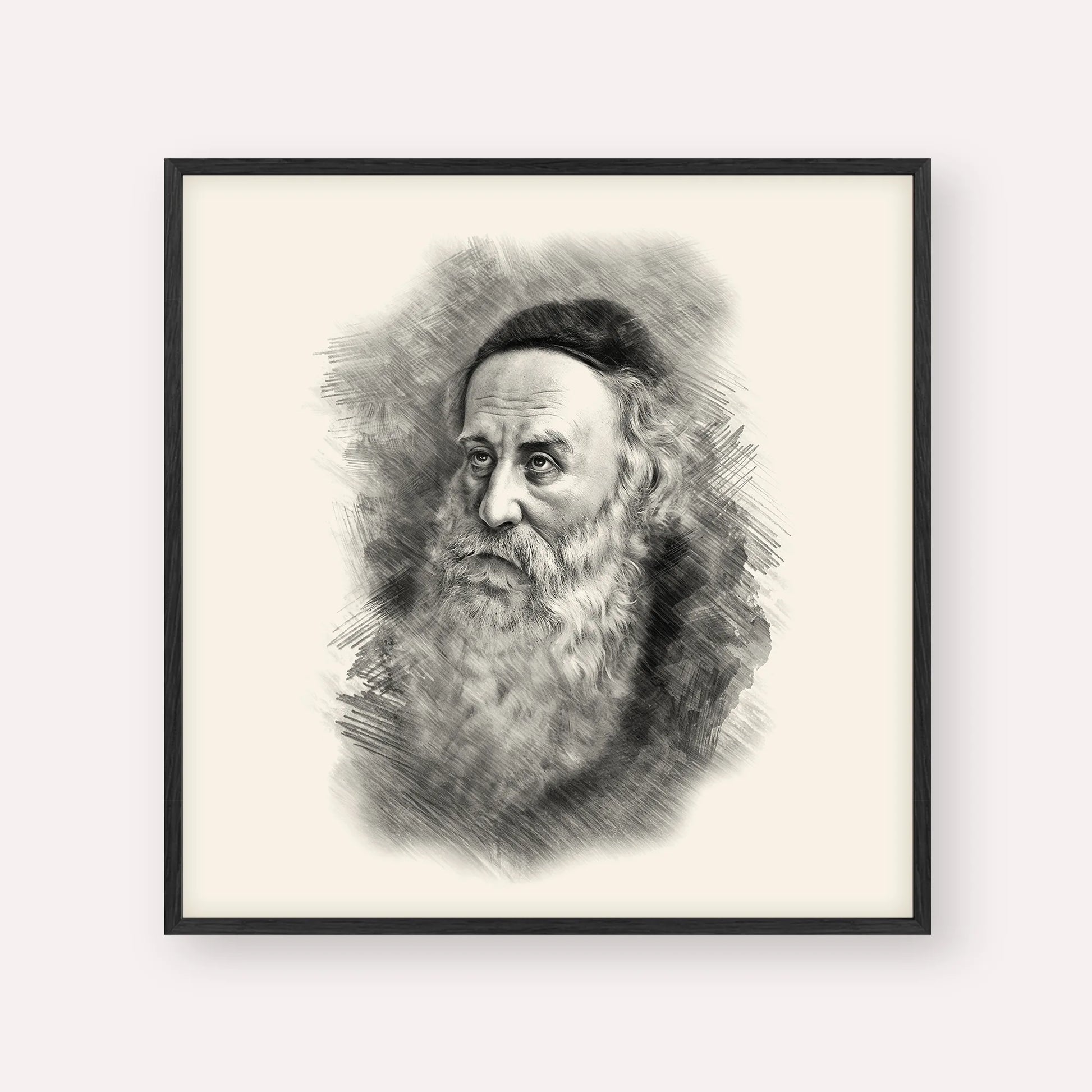 Rav Shneur Zalman (Baal HaTanya) – Black & White