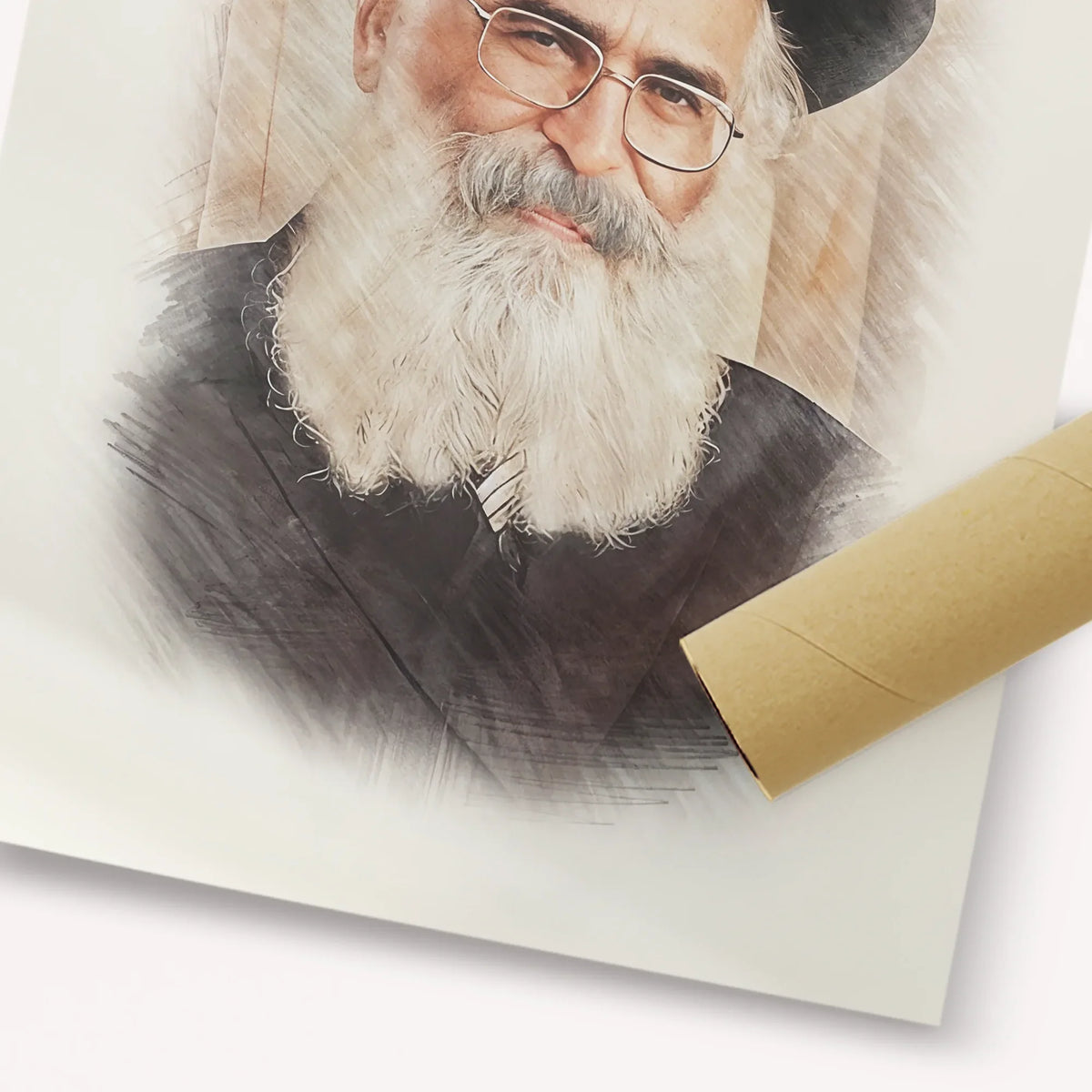 Rav Yoram Abergel – Fine Art Print | Jewish Wall Art, Gedolim Pictures