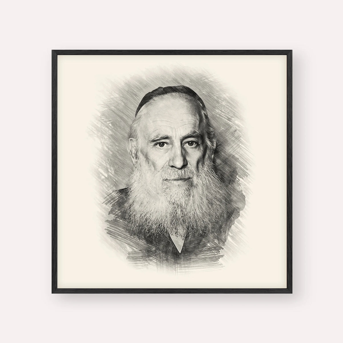 Rav Yosef Kahaneman (The Ponevezhher Rav) – Black & White