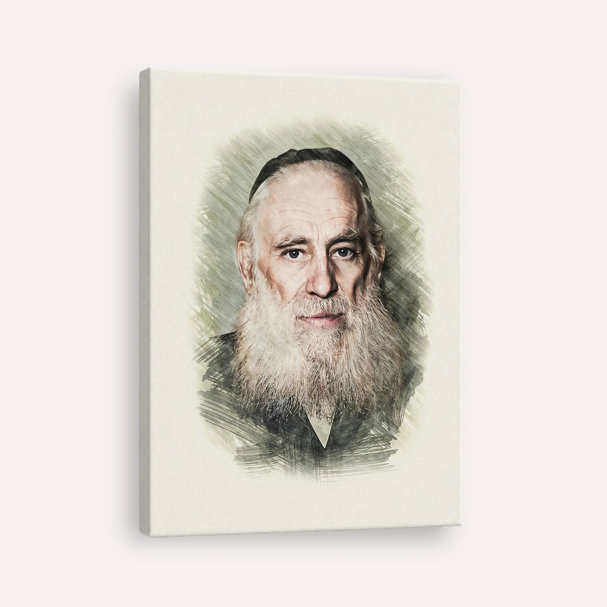 Rav Yosef Kahaneman (The Ponevezhher Rav) – Canvas Vertical | Jewish Wall Art, Gedolim Pictures