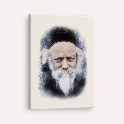 Reb Boruch Ber – Canvas Vertical | Jewish Wall Art, Gedolim Pictures