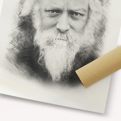 Reb Boruch Ber – Black & White – Fine Art Print | Jewish Wall Art, Gedolim Pictures