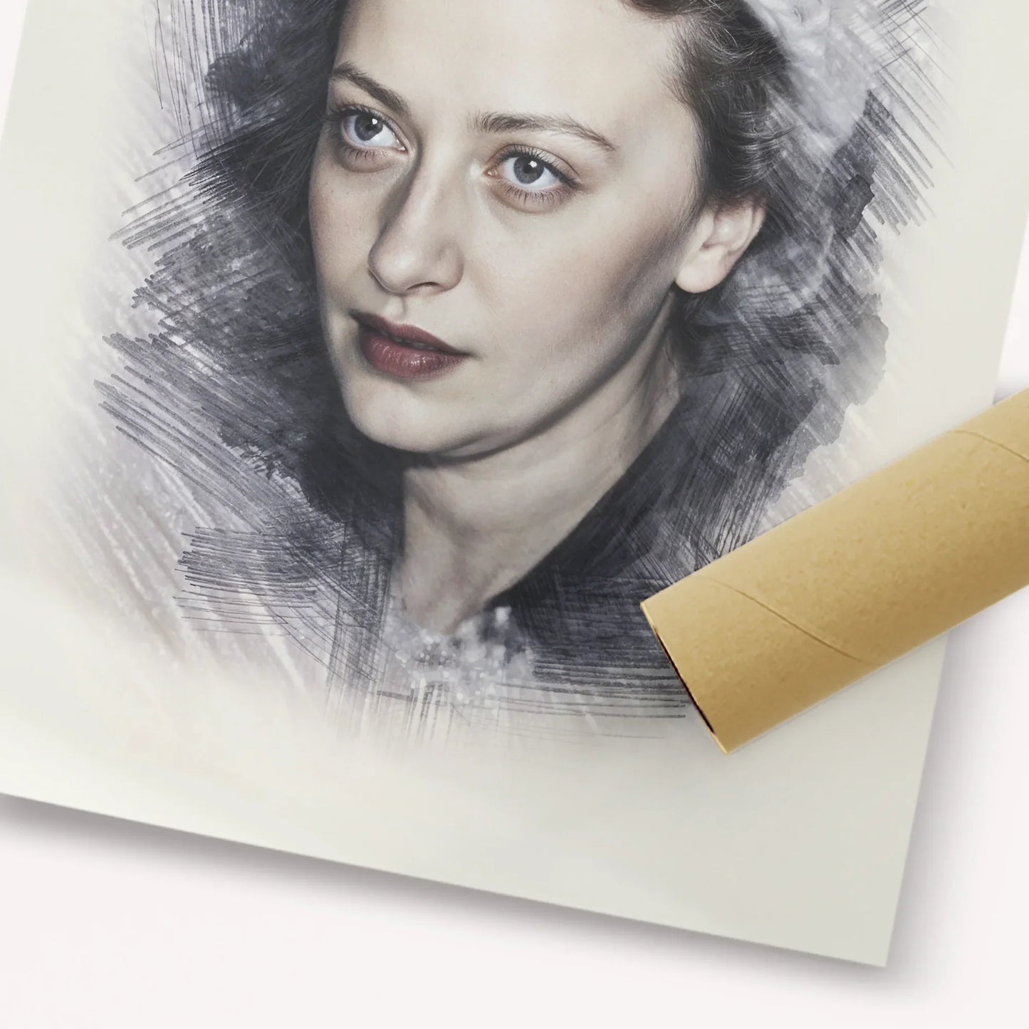 Rebbetzin Chaya Mushka Schneerson – Fine Art Print | Jewish Wall Art, Gedolim Pictures
