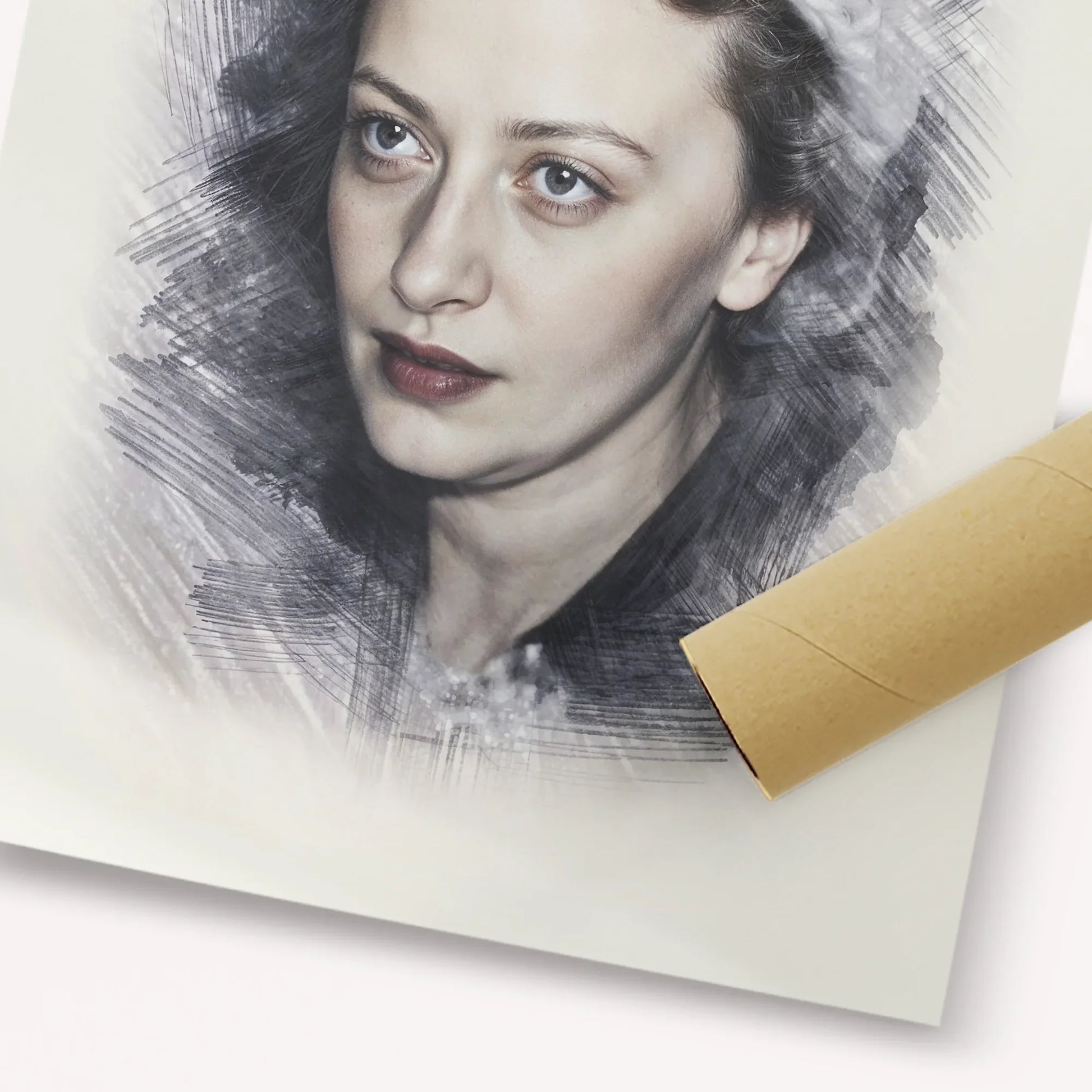 Rebbetzin Chaya Mushka Schneerson – Fine Art Print | Jewish Wall Art, Gedolim Pictures