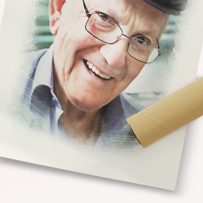 The Chalban - Rabbi Chaim Cohen – Fine Art Print | Jewish Wall Art, Gedolim Pictures