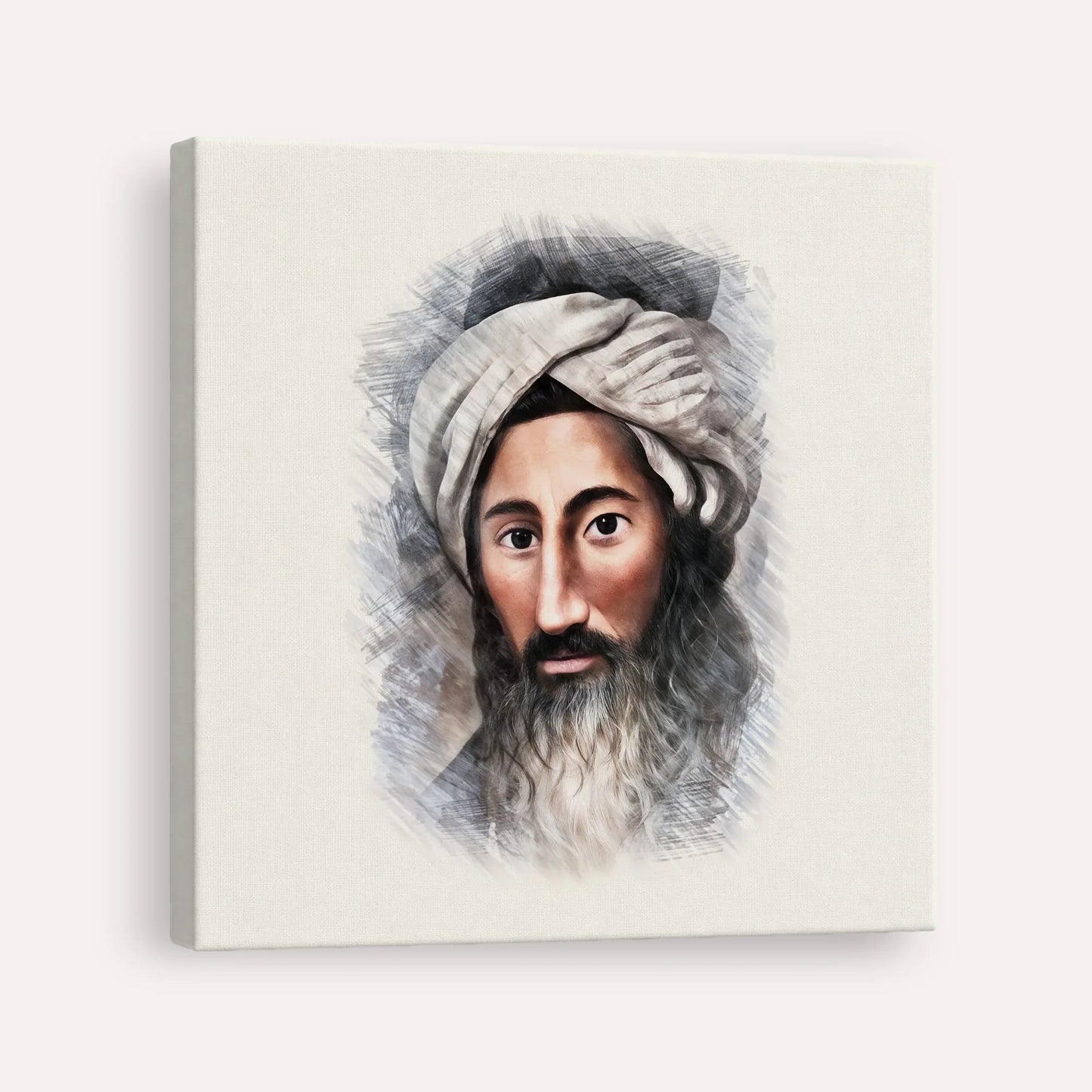 The Chida – Canvas Square | Jewish Wall Art, Gedolim Pictures