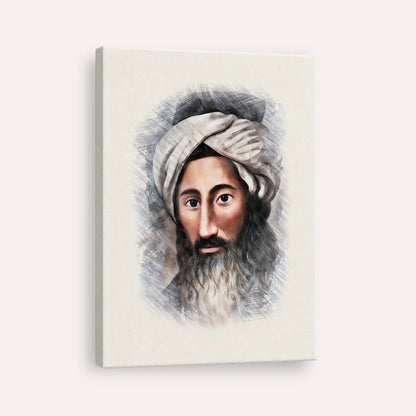 The Chida – Canvas Vertical | Jewish Wall Art, Gedolim Pictures