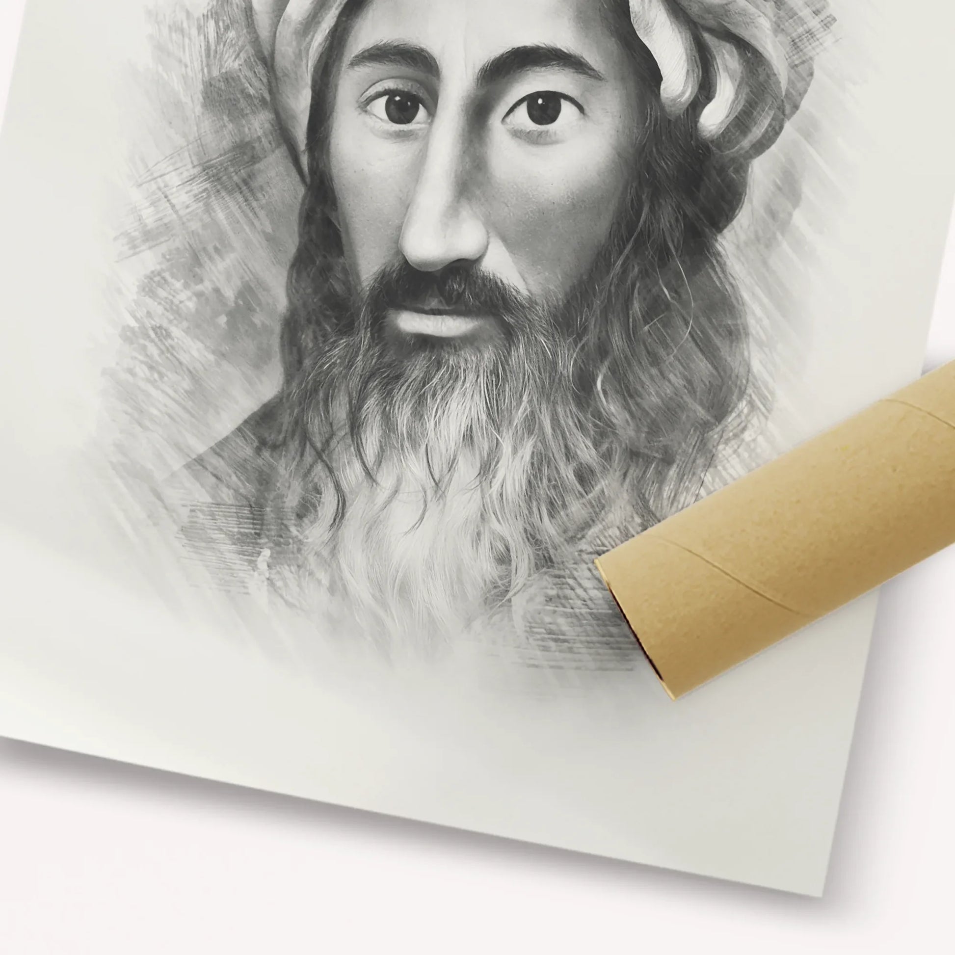 The Chida – Black & White – Fine Art Print | Jewish Wall Art, Gedolim Pictures