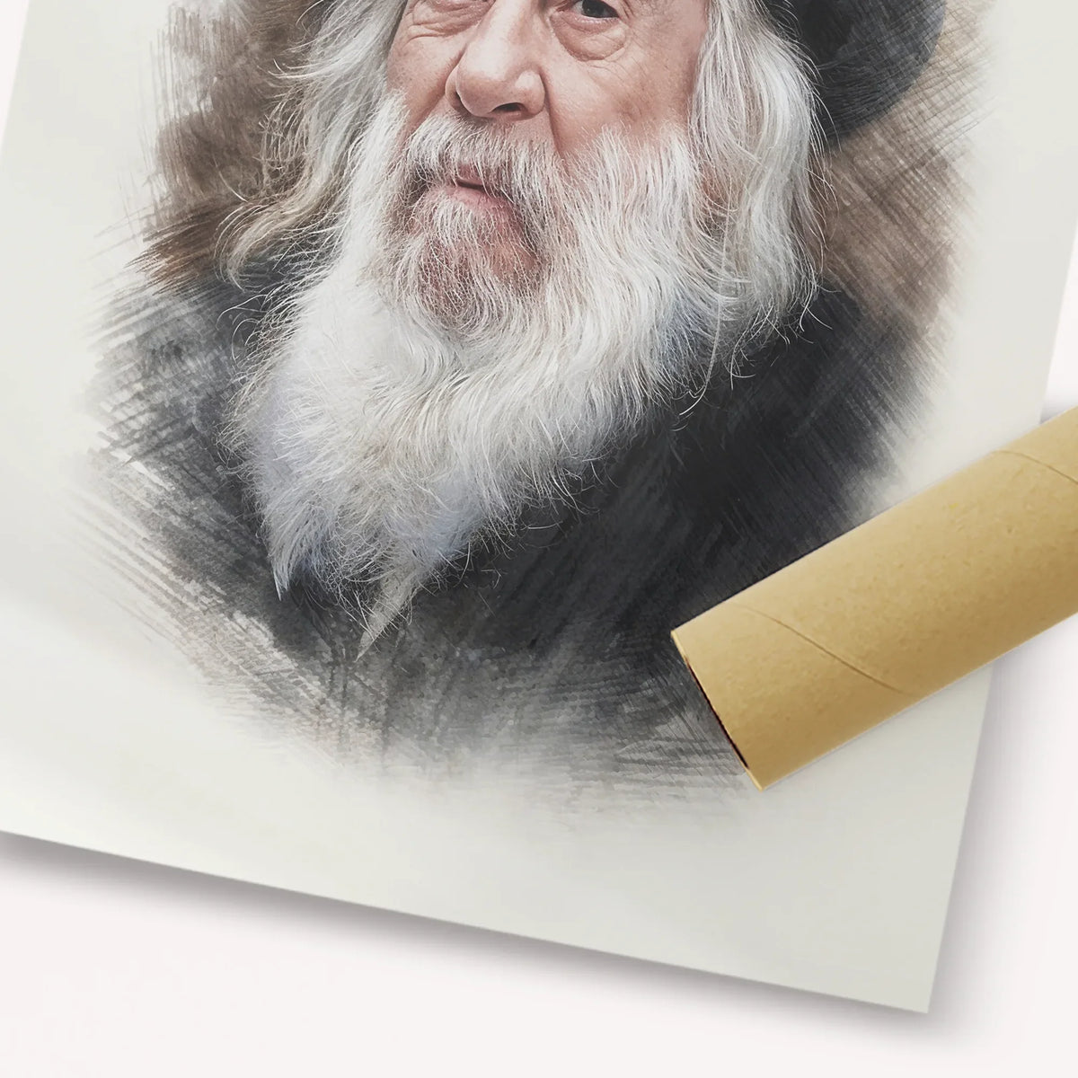 The Steipler – Fine Art Print | Jewish Wall Art, Gedolim Pictures