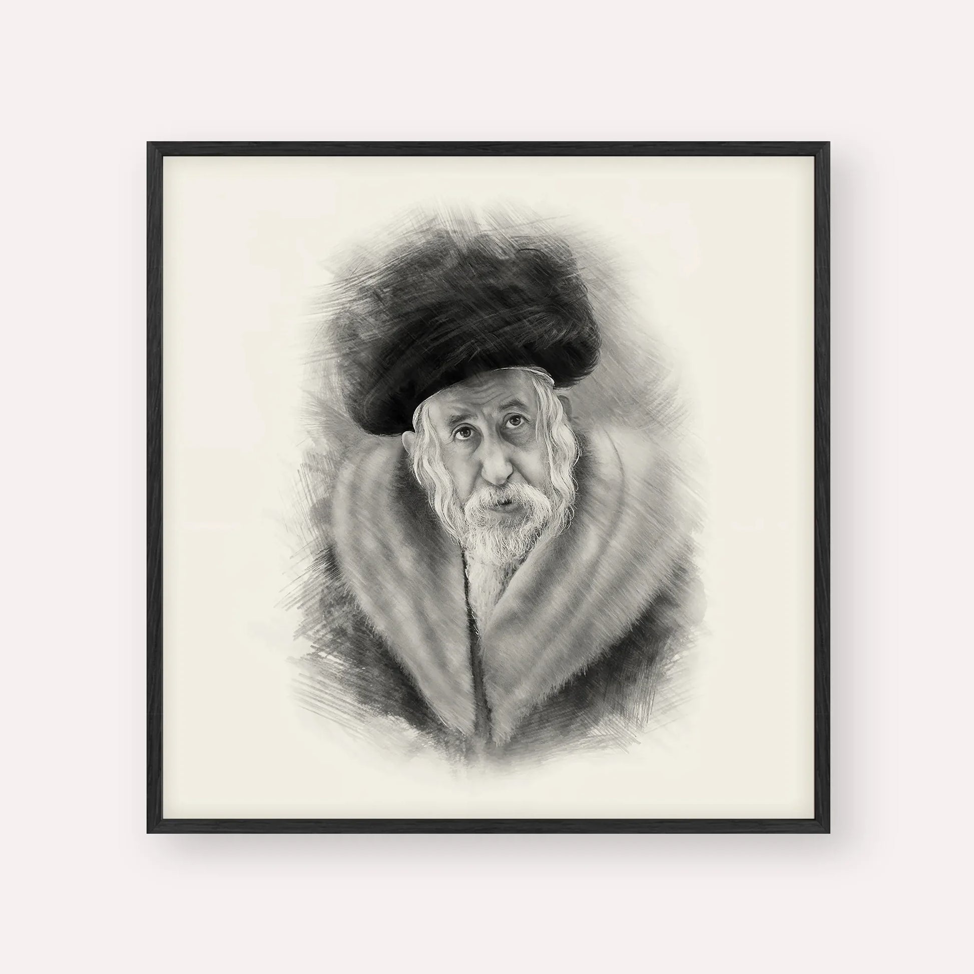 The Tosher Rebbe – Black & White
