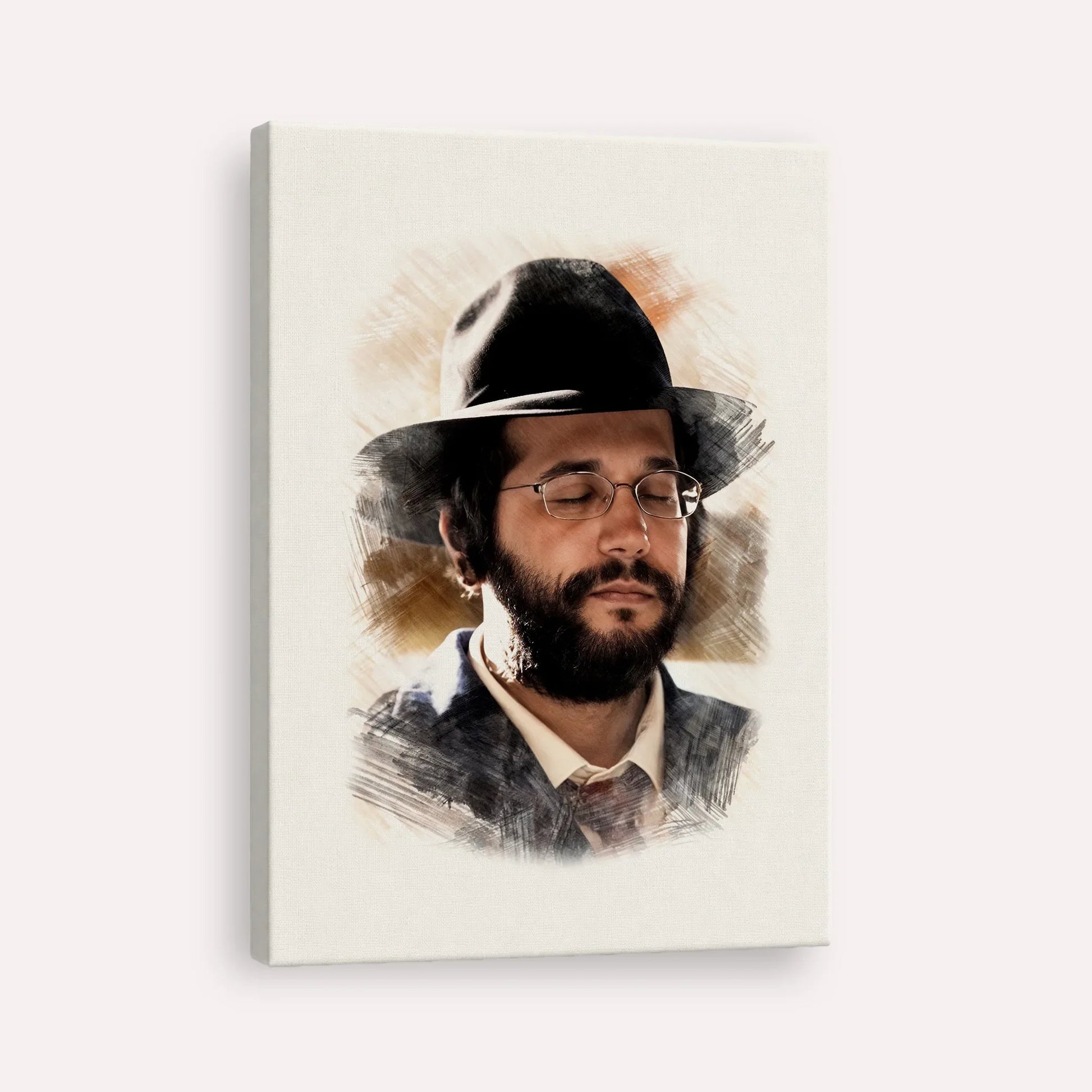 The Yanuka - Rabbi Shlomo Yehuda – Canvas Vertical | Jewish Wall Art, Gedolim Pictures