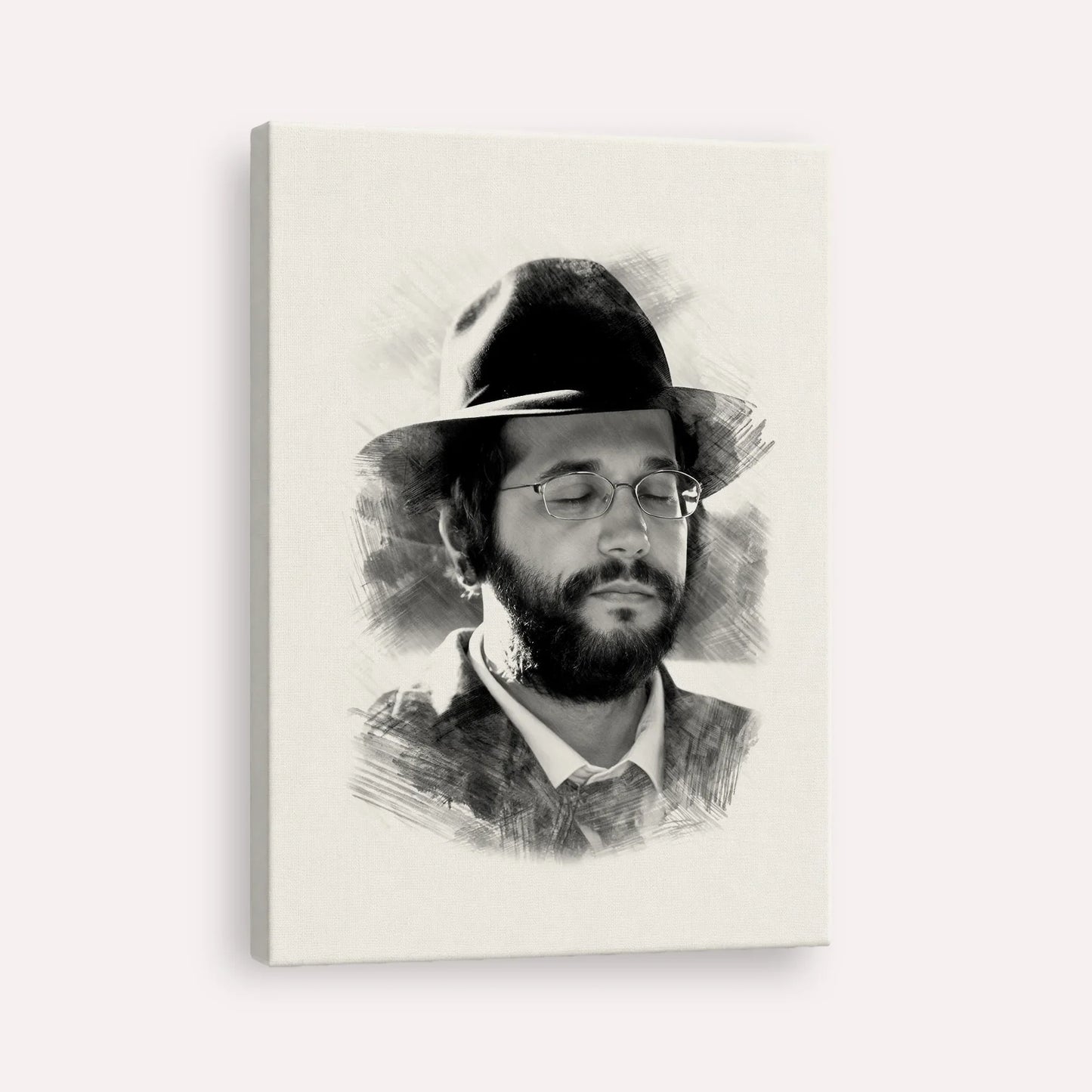 The Yanuka - Rabbi Shlomo Yehuda – Canvas Vertical | Jewish Wall Art, Gedolim Pictures