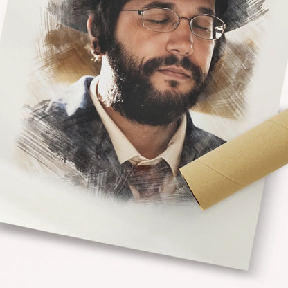 The Yanuka - Rabbi Shlomo Yehuda – Fine Art Print | Jewish Wall Art, Gedolim Pictures