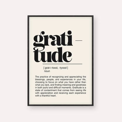 Gratitude